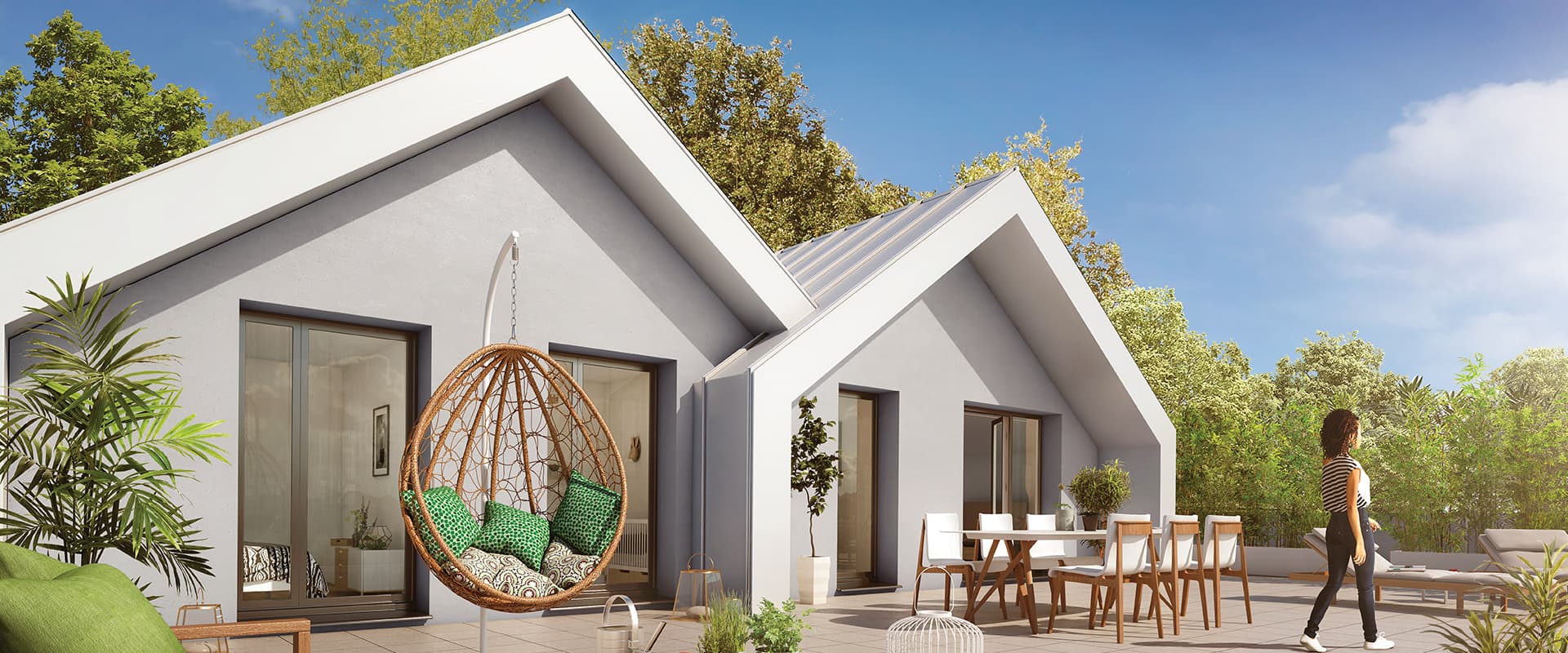 Evry — Située dans un quartier résidentiel recherché, cette réalisation propose un cadre de vie agréable à ... — Miniature 5