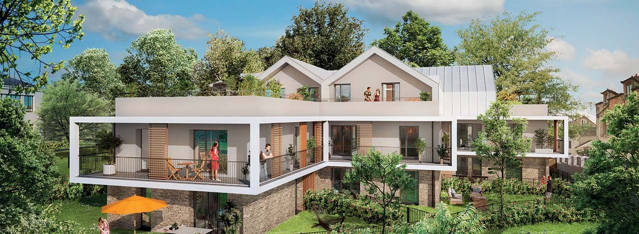 Evry — Située dans un quartier résidentiel recherché, cette réalisation propose un cadre de vie agréable à ... — Miniature 6