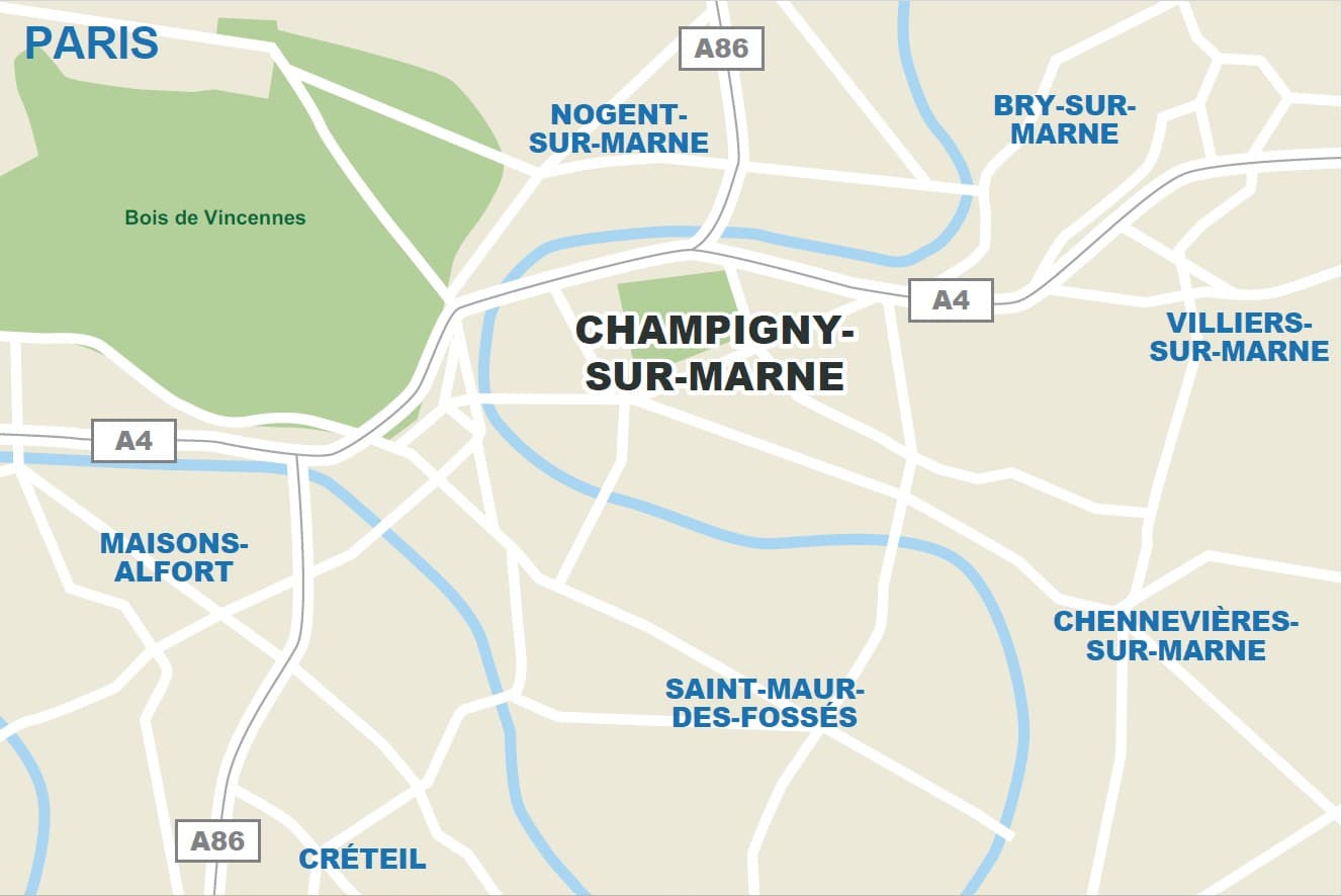 Champigny-sur-Marne — À Champigny-sur-Marne, à proximité de Joinville-le-Pont et à seulement quelques kilomètres à l’est d... — Miniature 4