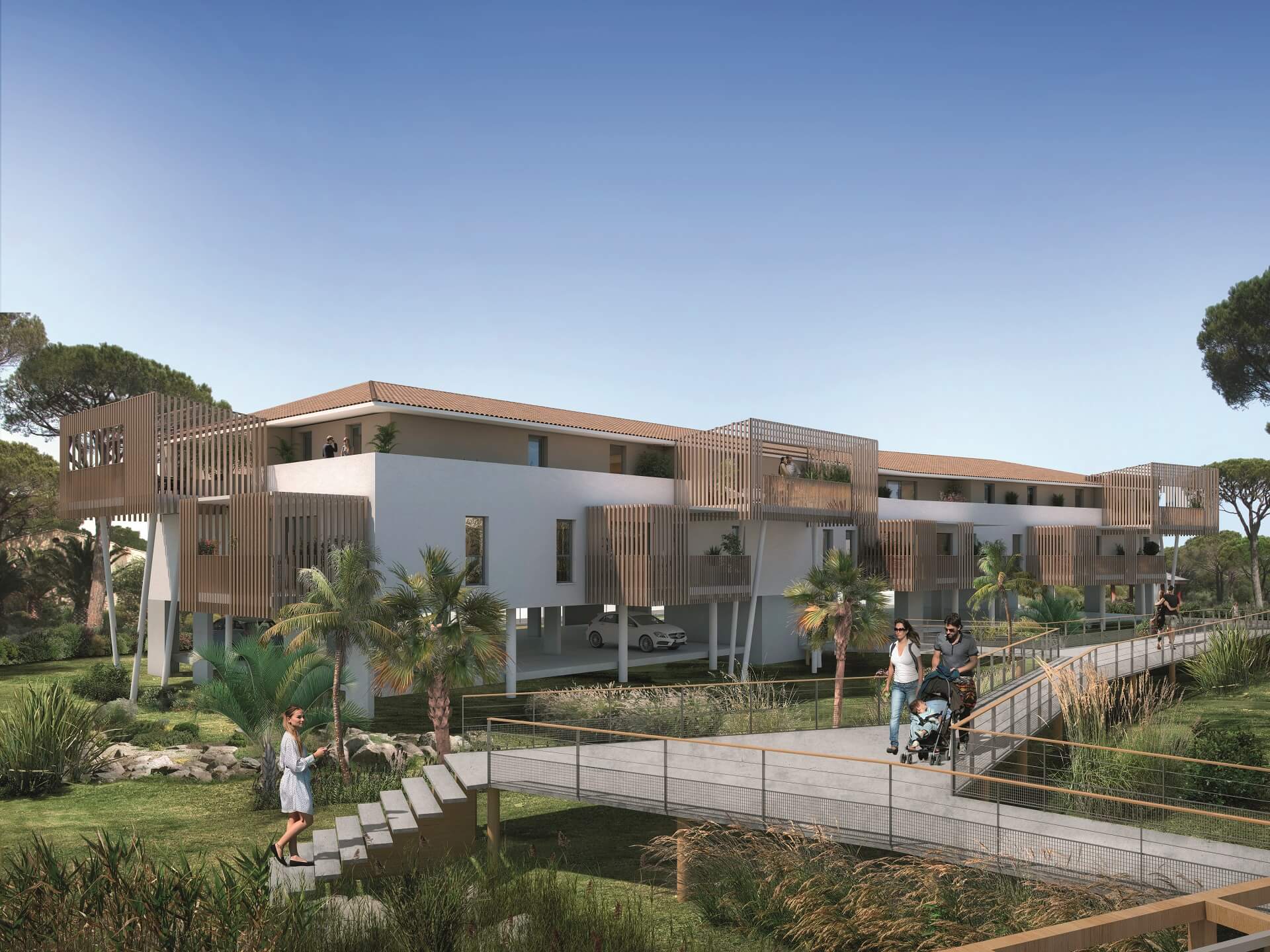 la Londe les Maures — Située au nord-est de La Londe-les-Maures, cette résidence s’intègre harmonieusement dans un environ... — Miniature 3