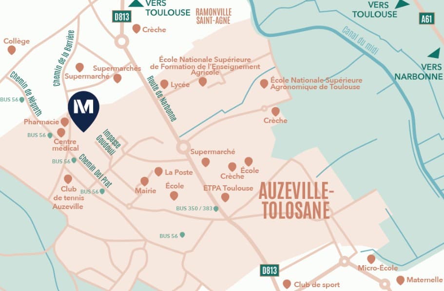 Auzeville-Tolosane — Située à quelques kilomètres au sud de Toulouse, la commune d’Auzeville-Tolosane bénéficie d’un cadr... — Miniature 6