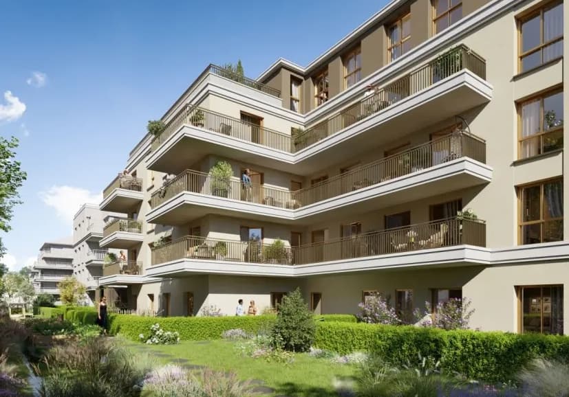 Pontoise — Située au cœur du quartier Bossut à Pontoise, cette résidence contemporaine propose 34 appartements,... — Photo 1