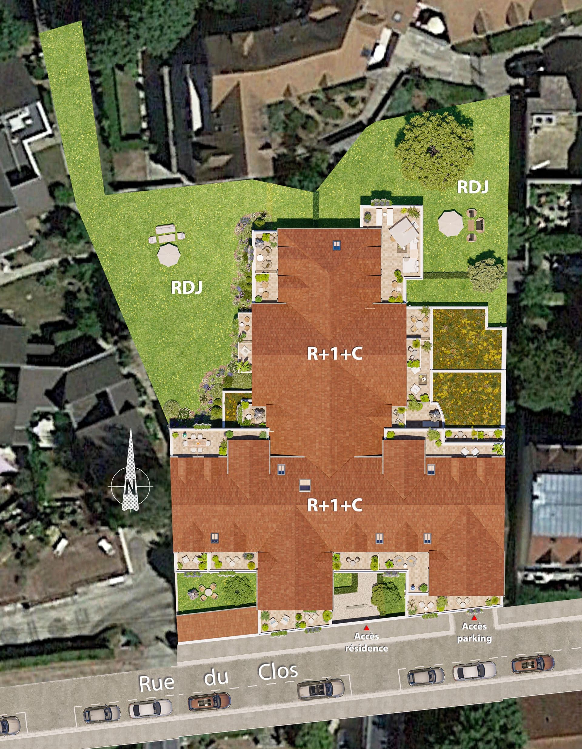 Gif sur Yvette — Située à Gif-sur-Yvette, cette nouvelle résidence propose un cadre de vie privilégié au cœur de la V... — Miniature 3