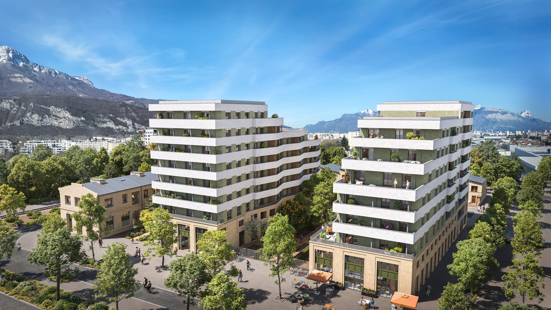 le-Pont-de-Claix — Située au cœur du renouveau du Pont-de-Claix, cette nouvelle adresse propose un cadre de vie contemp... — Miniature 2