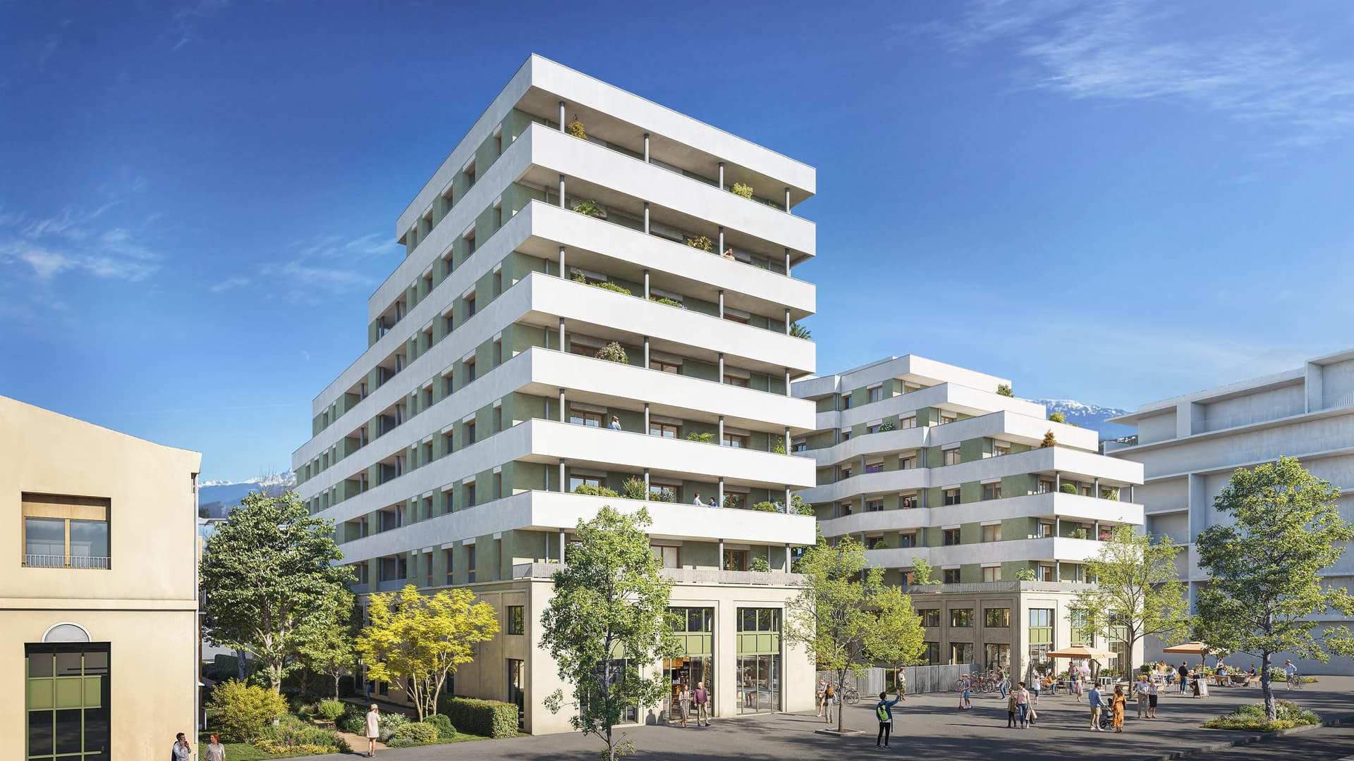 le-Pont-de-Claix — Située au cœur du renouveau du Pont-de-Claix, cette nouvelle adresse propose un cadre de vie contemp... — Miniature 3