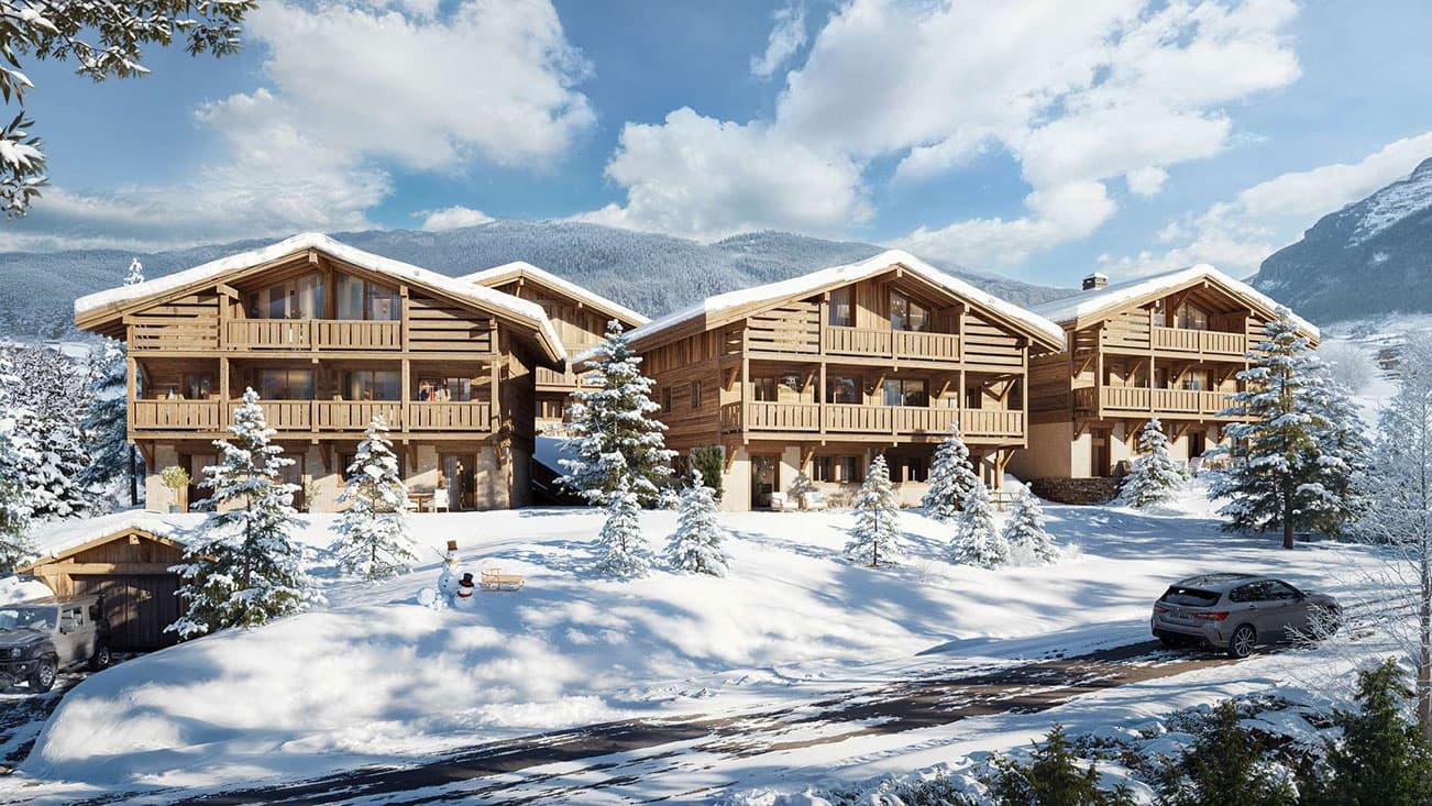la Clusaz — Située dans un environnement privilégié, cette nouvelle résidence propose des appartements du T3 au ... — Miniature 3