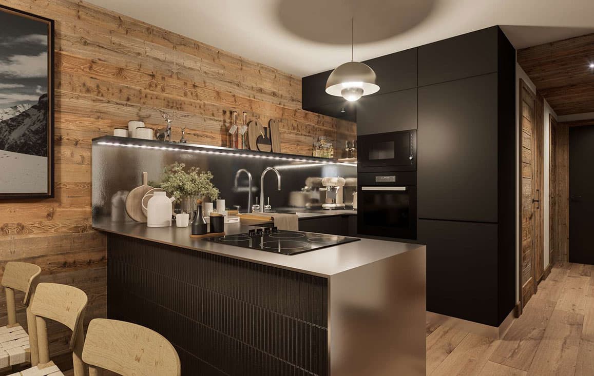 la Clusaz — Située dans un environnement privilégié, cette nouvelle résidence propose des appartements du T3 au ... — Miniature 9