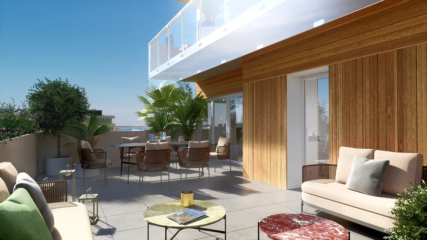 Nice — Située au cœur du quartier Grand Arénas à Nice, cette nouvelle réalisation propose des appartements ... — Miniature 6