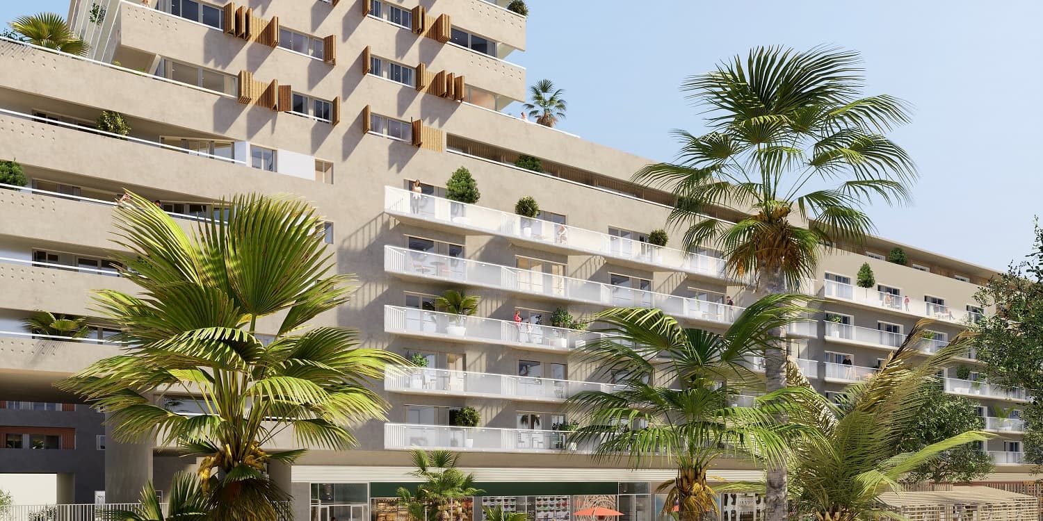 Nice — Située au cœur du quartier Grand Arénas à Nice, cette nouvelle réalisation propose des appartements ... — Miniature 3