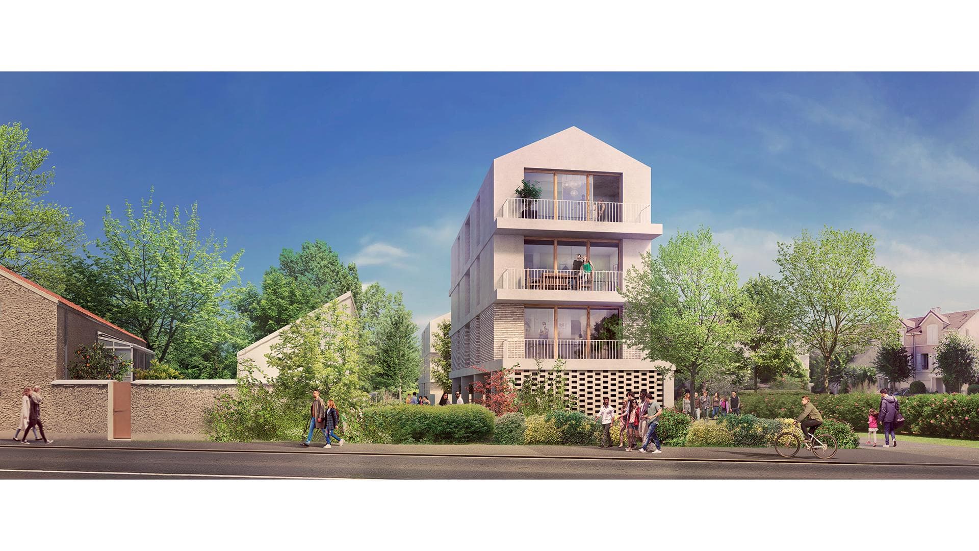 Ste Genevieve des Bois — Située dans un environnement résidentiel paisible, cette nouvelle réalisation propose des appartemen... — Miniature 5