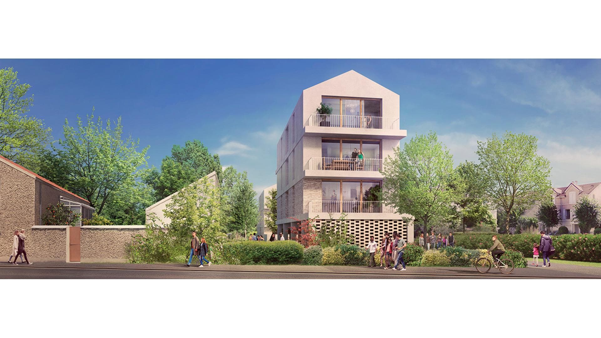 Ste Genevieve des Bois — Située dans un environnement résidentiel paisible, cette nouvelle réalisation propose des appartemen... — Miniature 20