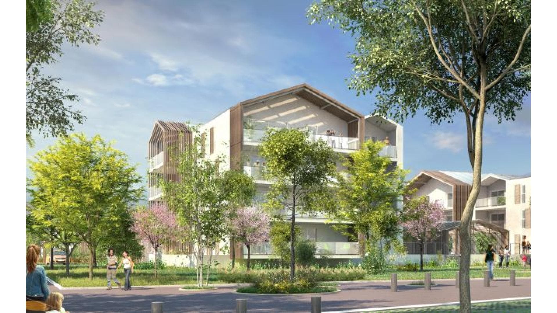 Villeneuve-Tolosane — Située dans un cadre verdoyant, cette nouvelle résidence propose des appartements spacieux du T4 au ...