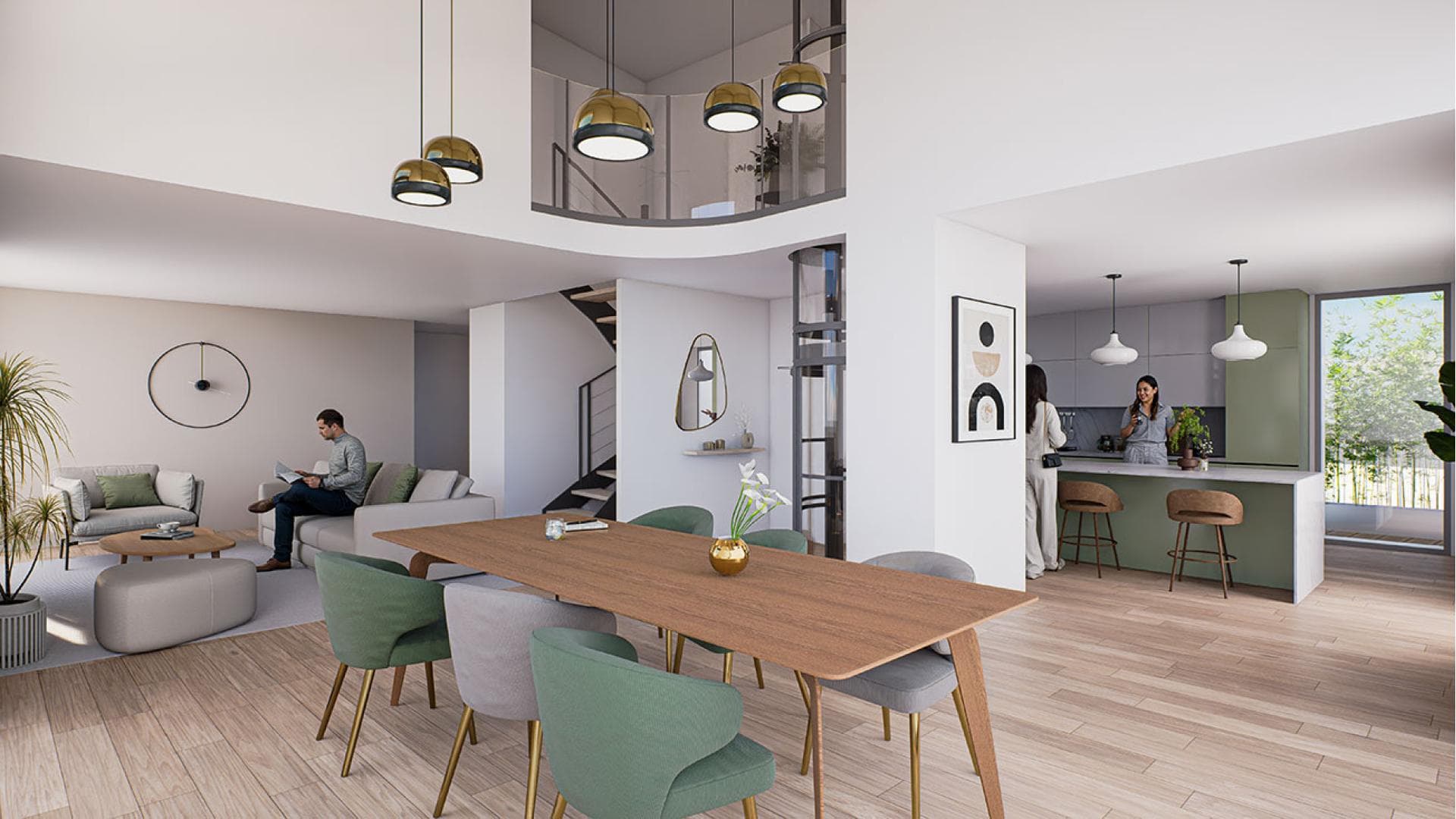 la Rochelle — En bordure du canal de Rompsay, classé parmi les sites naturels les plus prisés, cette nouvelle rési... — Miniature 10