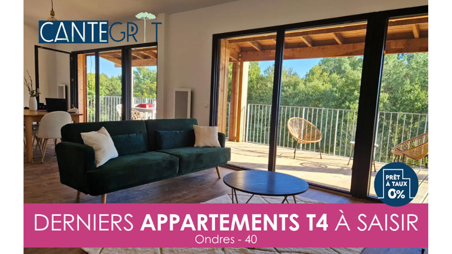 Ondres — Située dans le quartier recherché des 3 Fontaines à Ondres, cette résidence propose des appartements... — Miniature 3