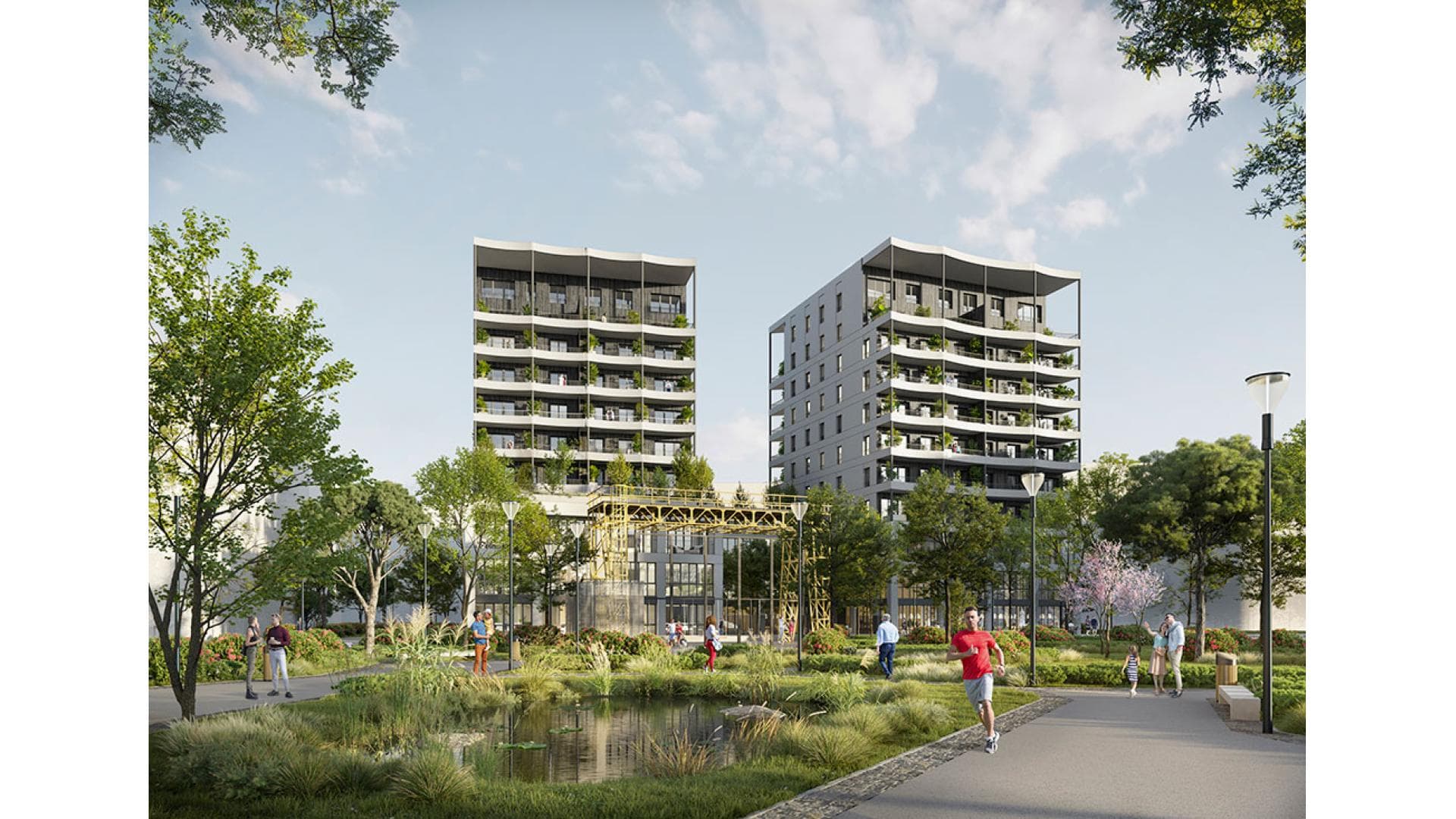 Bordeaux — Dans le quartier dynamique d’Euratlantique, à proximité immédiate de la gare Saint-Jean et de l’arrê... — Miniature 8