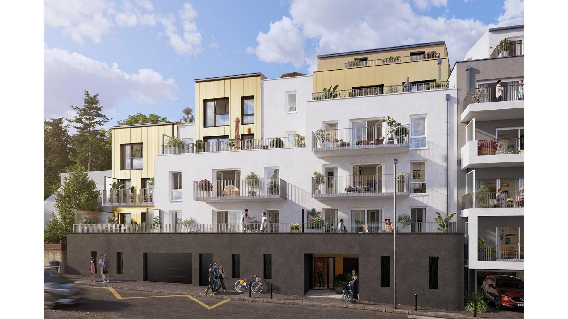 Brest — Située à proximité immédiate du centre de Lambezellec, cette résidence intimiste propose 13 appartem... — Miniature 2