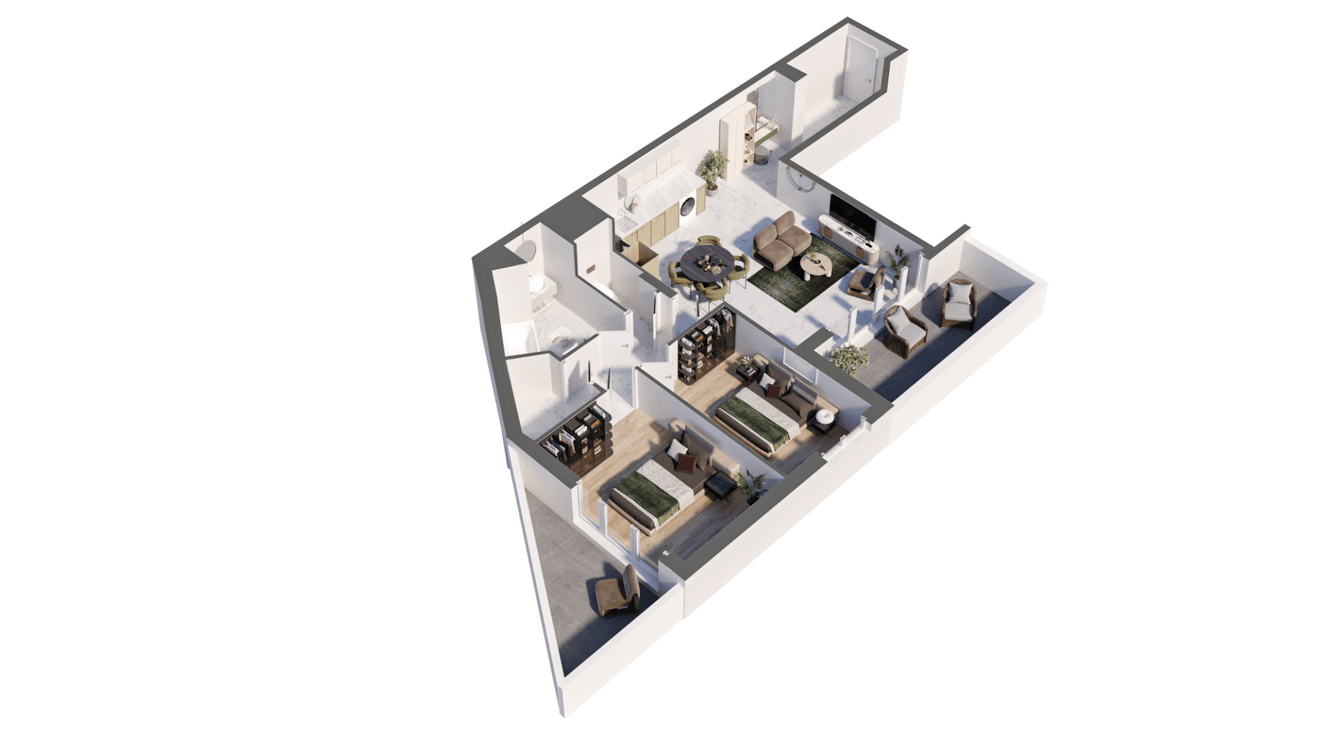 Sathonay-Camp — Située à seulement dix minutes de Lyon, cette nouvelle résidence propose un cadre de vie paisible au... — Miniature 9