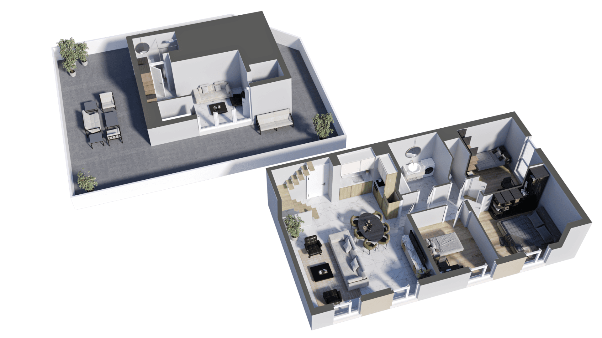 Sathonay-Camp — Située à seulement dix minutes de Lyon, cette nouvelle résidence propose un cadre de vie paisible au... — Miniature 12