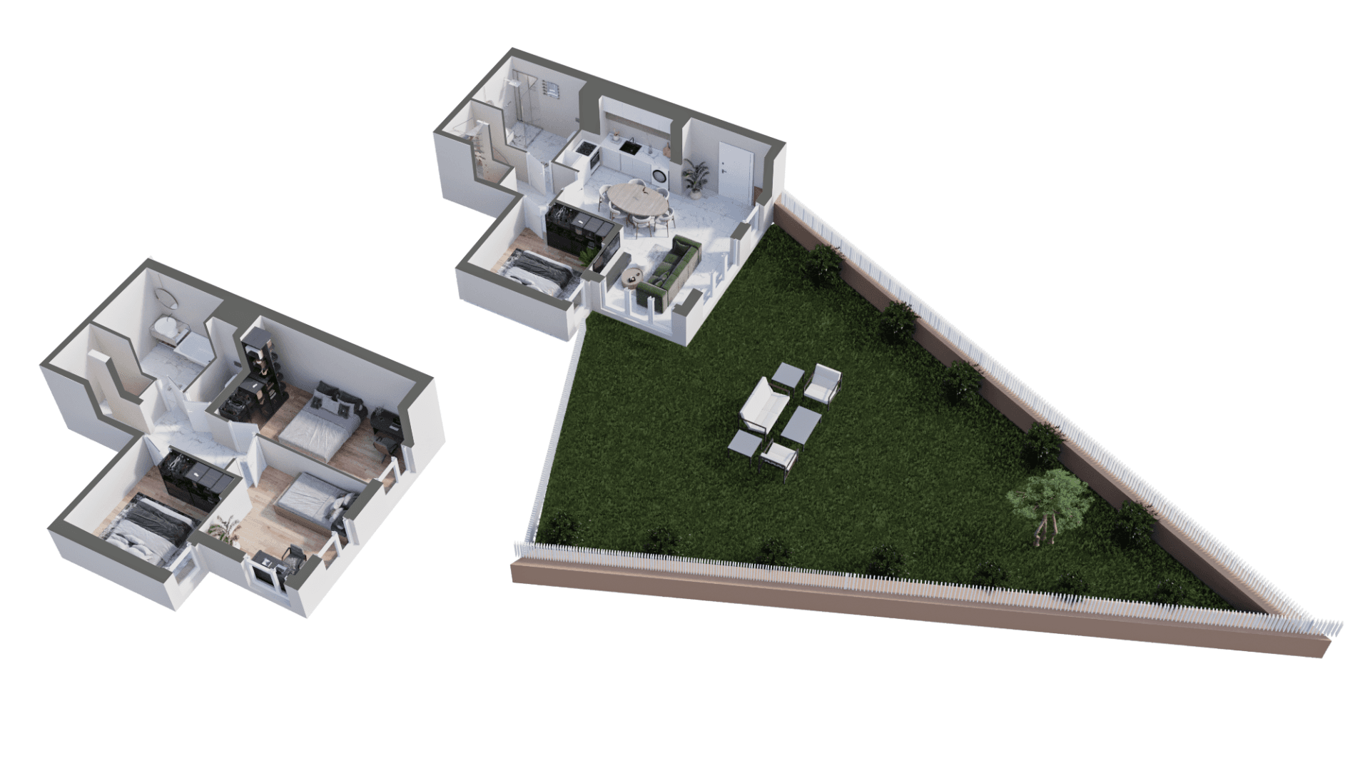 Sathonay-Camp — Située à seulement dix minutes de Lyon, cette nouvelle résidence propose un cadre de vie paisible au... — Miniature 15