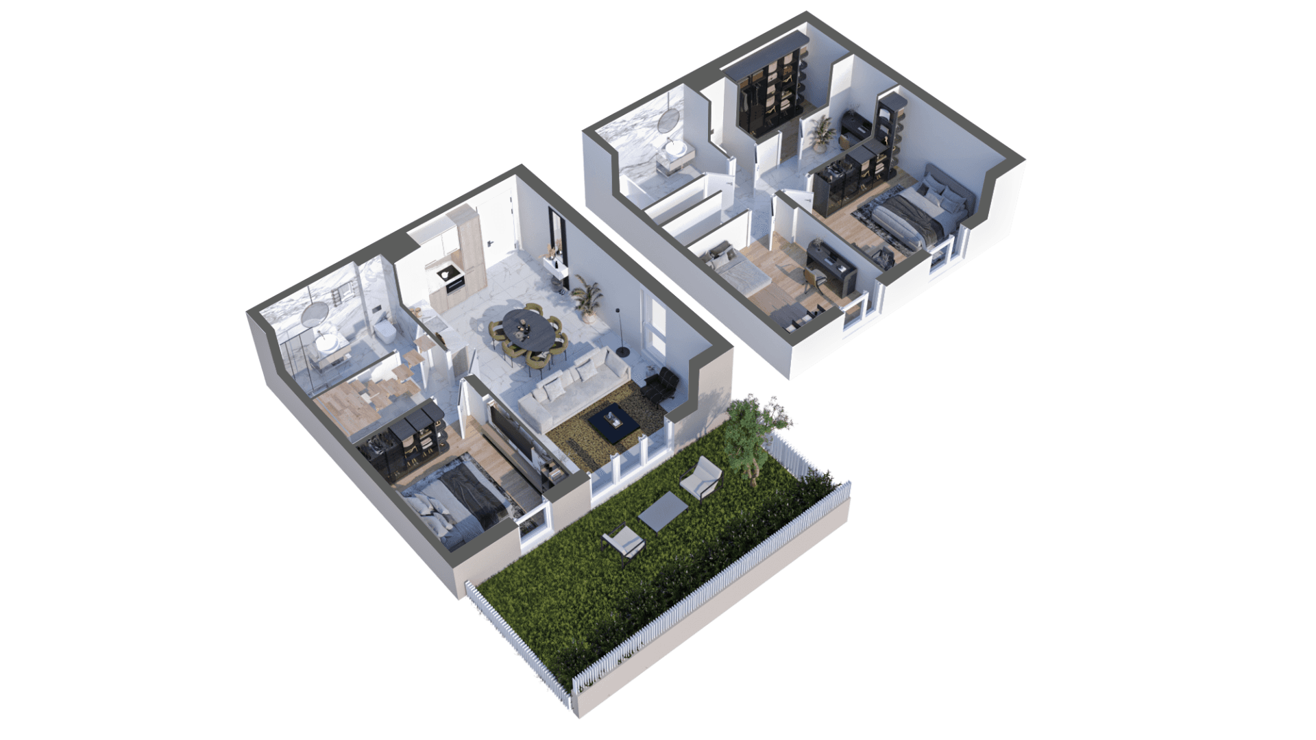 Sathonay-Camp — Située à seulement dix minutes de Lyon, cette nouvelle résidence propose un cadre de vie paisible au... — Miniature 17