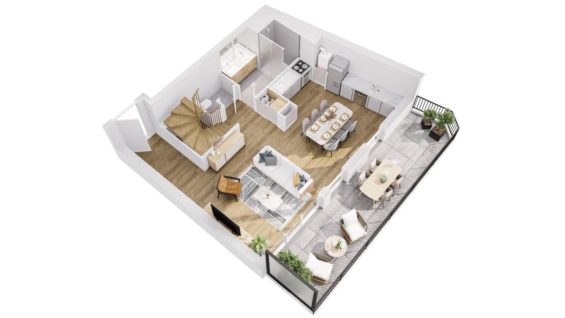 Challans — Située au cœur de Challans, cette nouvelle résidence bénéficie d’un emplacement privilégié, à proxim... — Miniature 5