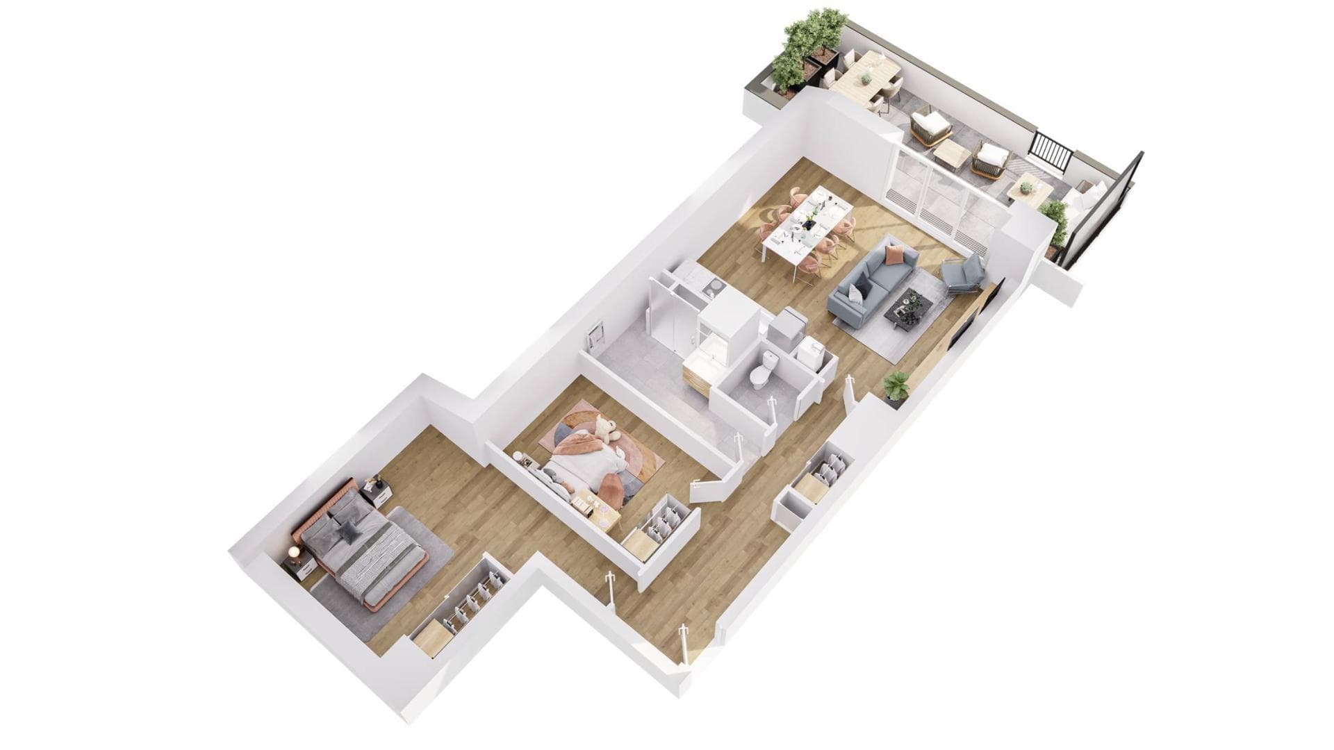 Challans — Située au cœur de Challans, cette nouvelle résidence bénéficie d’un emplacement privilégié, à proxim... — Miniature 12