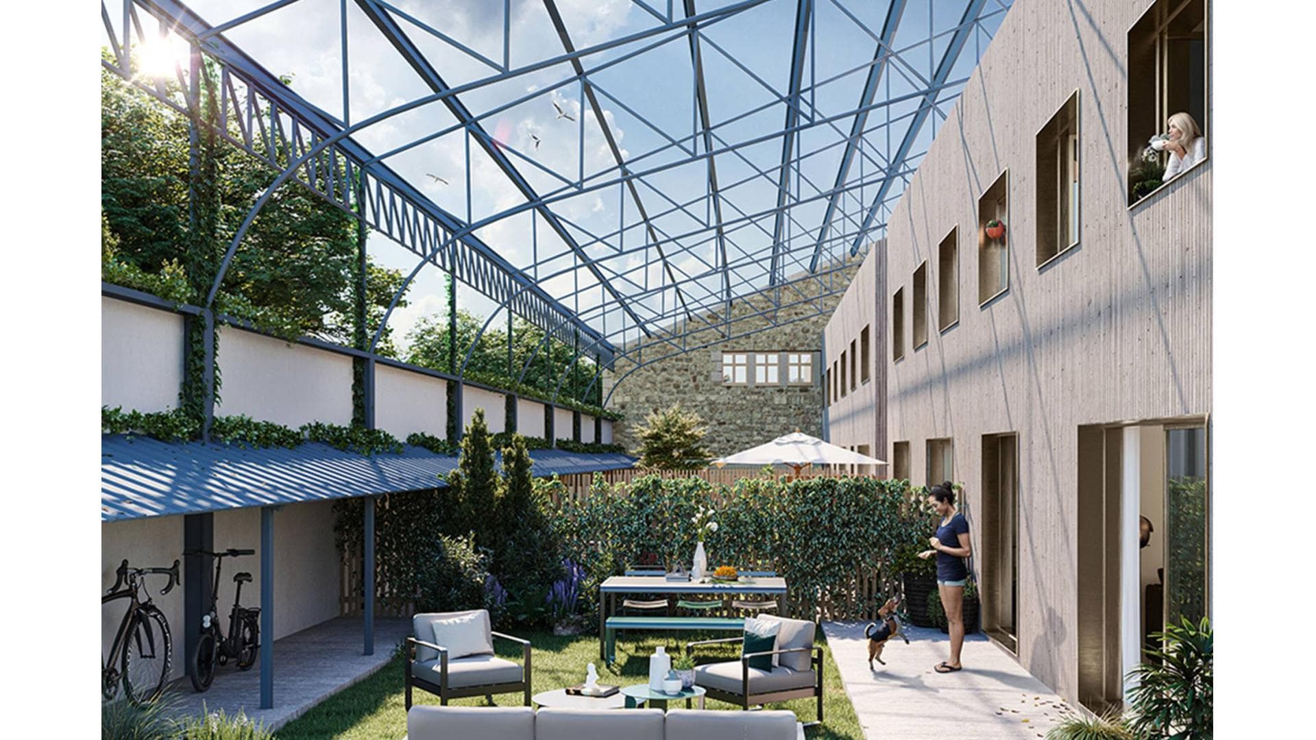 Saint-Malo — Située au cœur d’un nouvel écoquartier à Saint-Malo, cette résidence s’intègre harmonieusement dans ... — Miniature 3