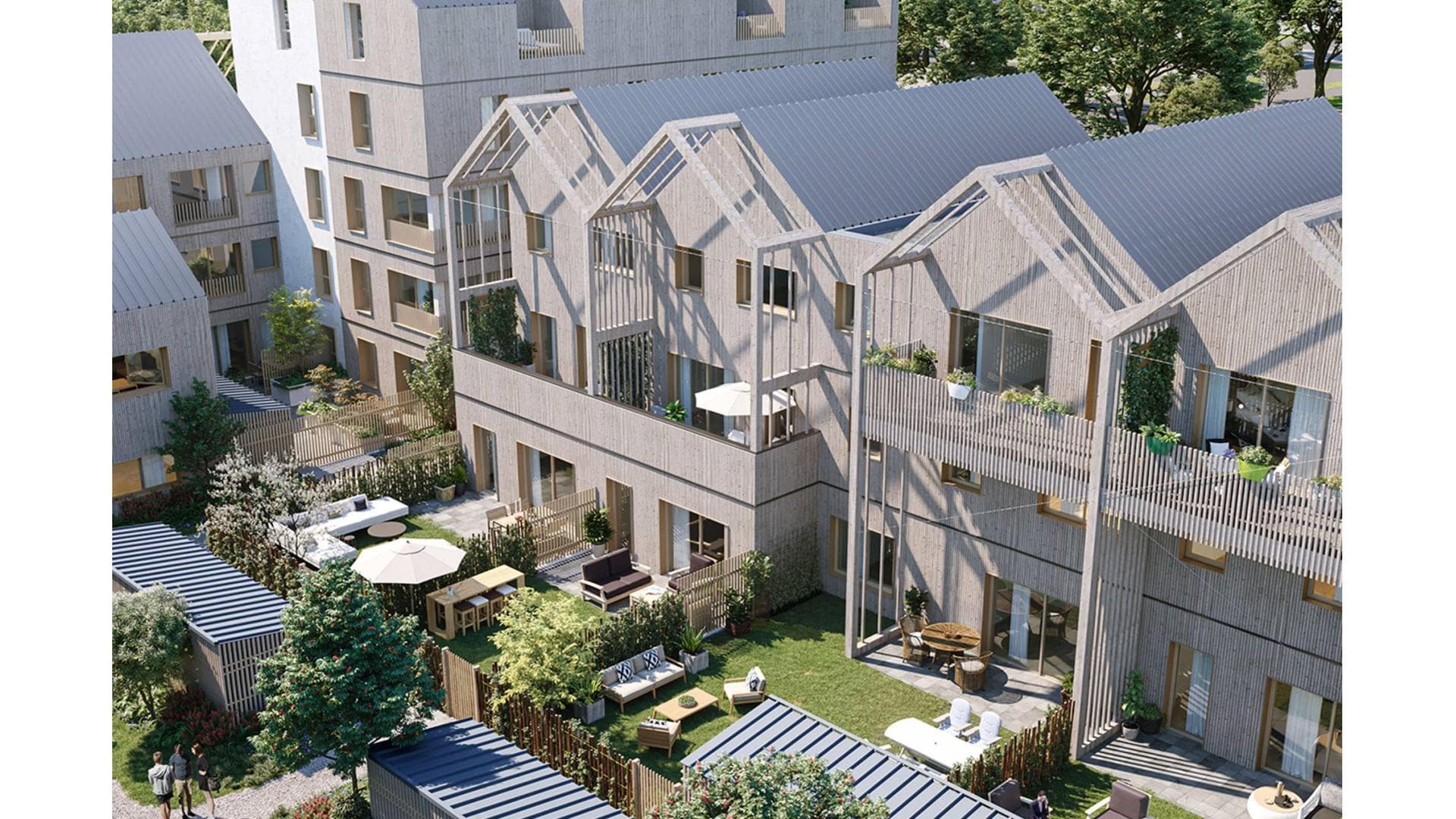 Saint-Malo — Située au cœur d’un nouvel écoquartier à Saint-Malo, cette résidence s’intègre harmonieusement dans ... — Miniature 8