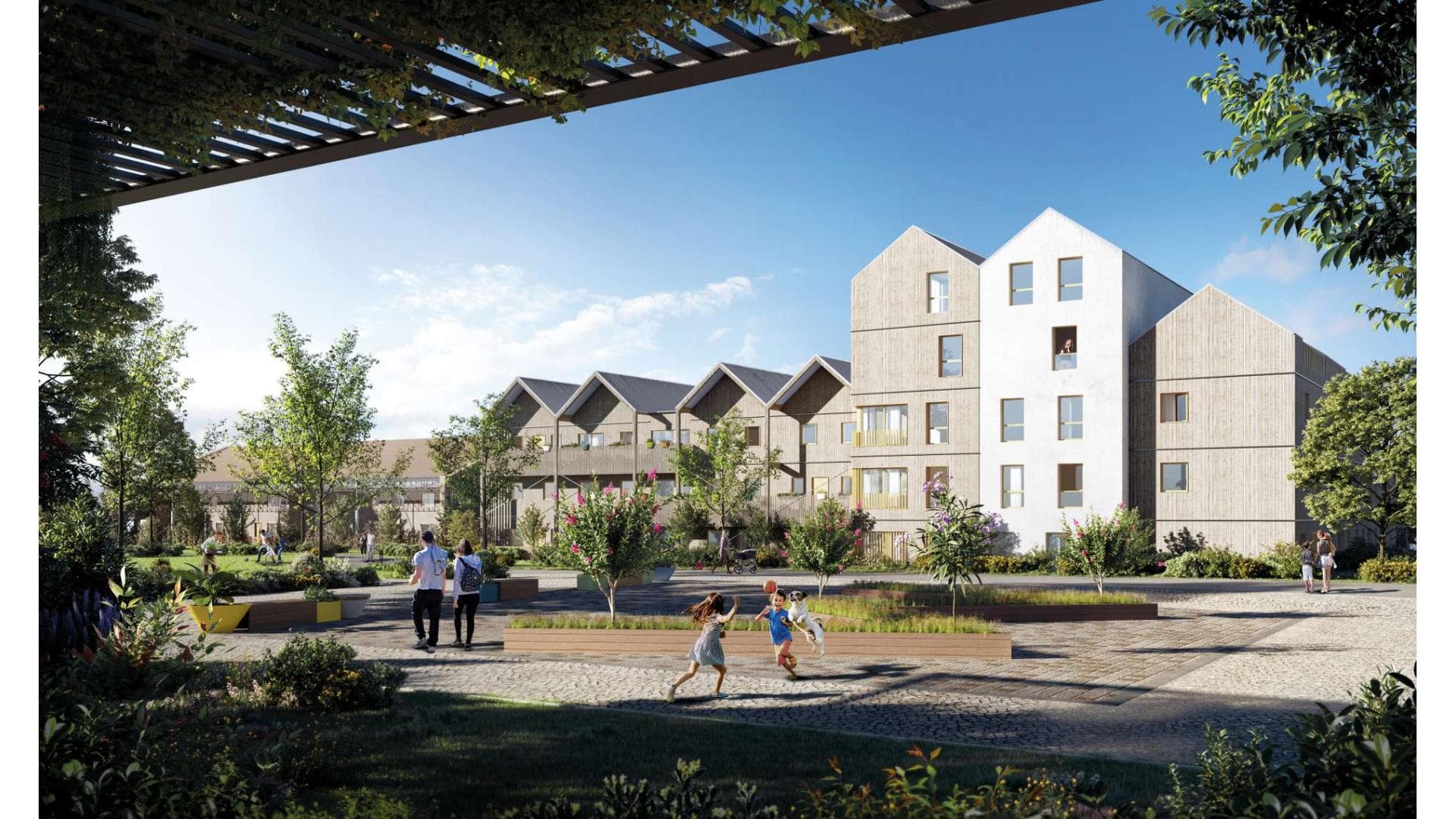 Saint-Malo — Située au cœur d’un nouvel écoquartier à Saint-Malo, cette résidence s’intègre harmonieusement dans ... — Miniature 10