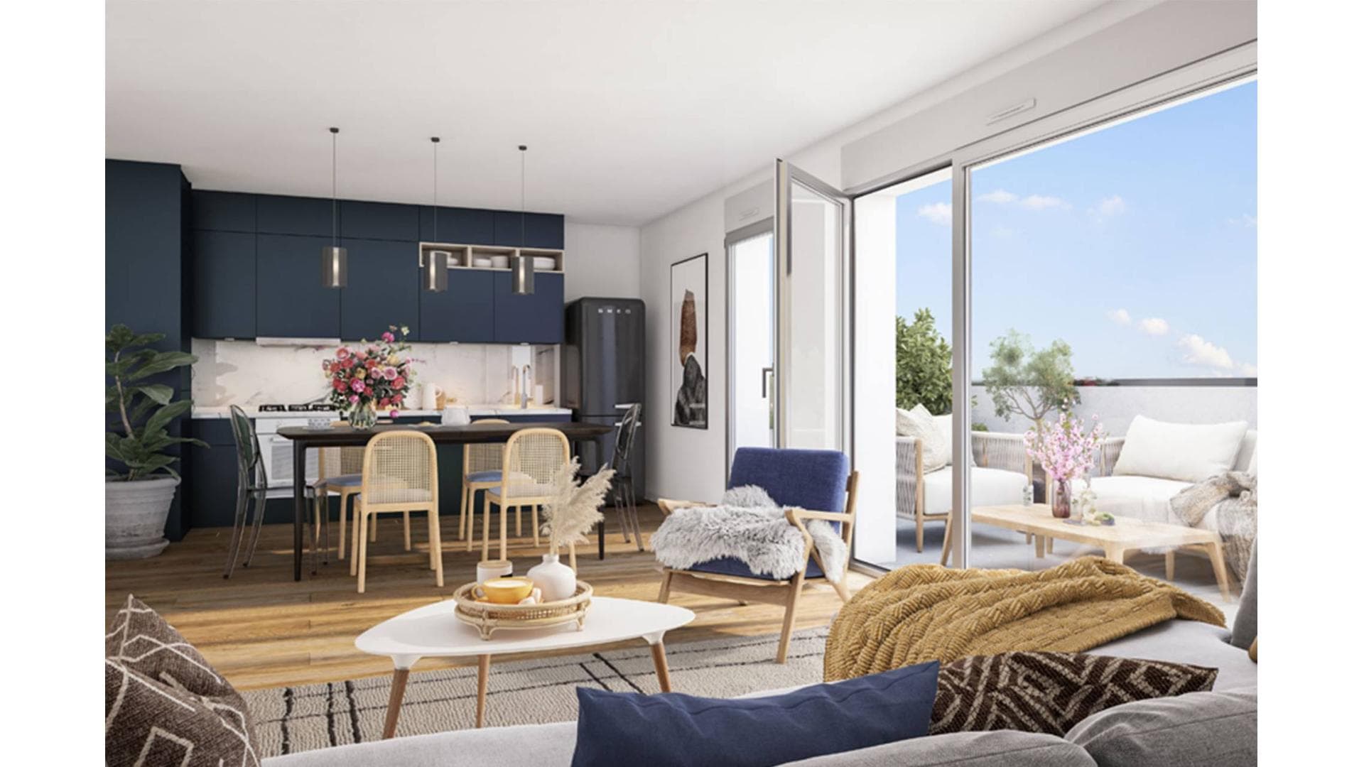 Rennes — À proximité immédiate du quartier Saint-Hélier à Rennes, cette nouvelle résidence propose un cadre d... — Photo 1