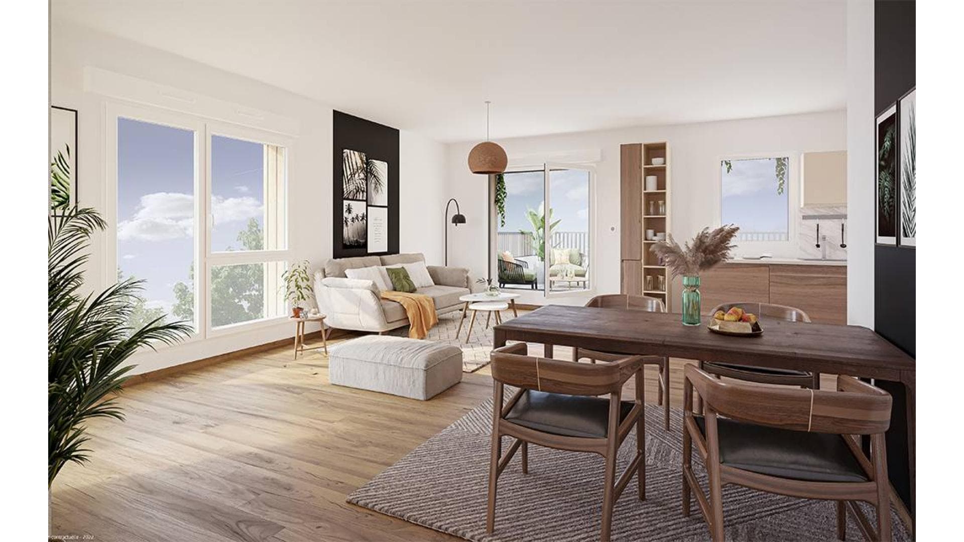 Mondeville — Située à seulement 10 minutes du centre-ville de Caen, cette nouvelle résidence propose un cadre de ... — Miniature 5