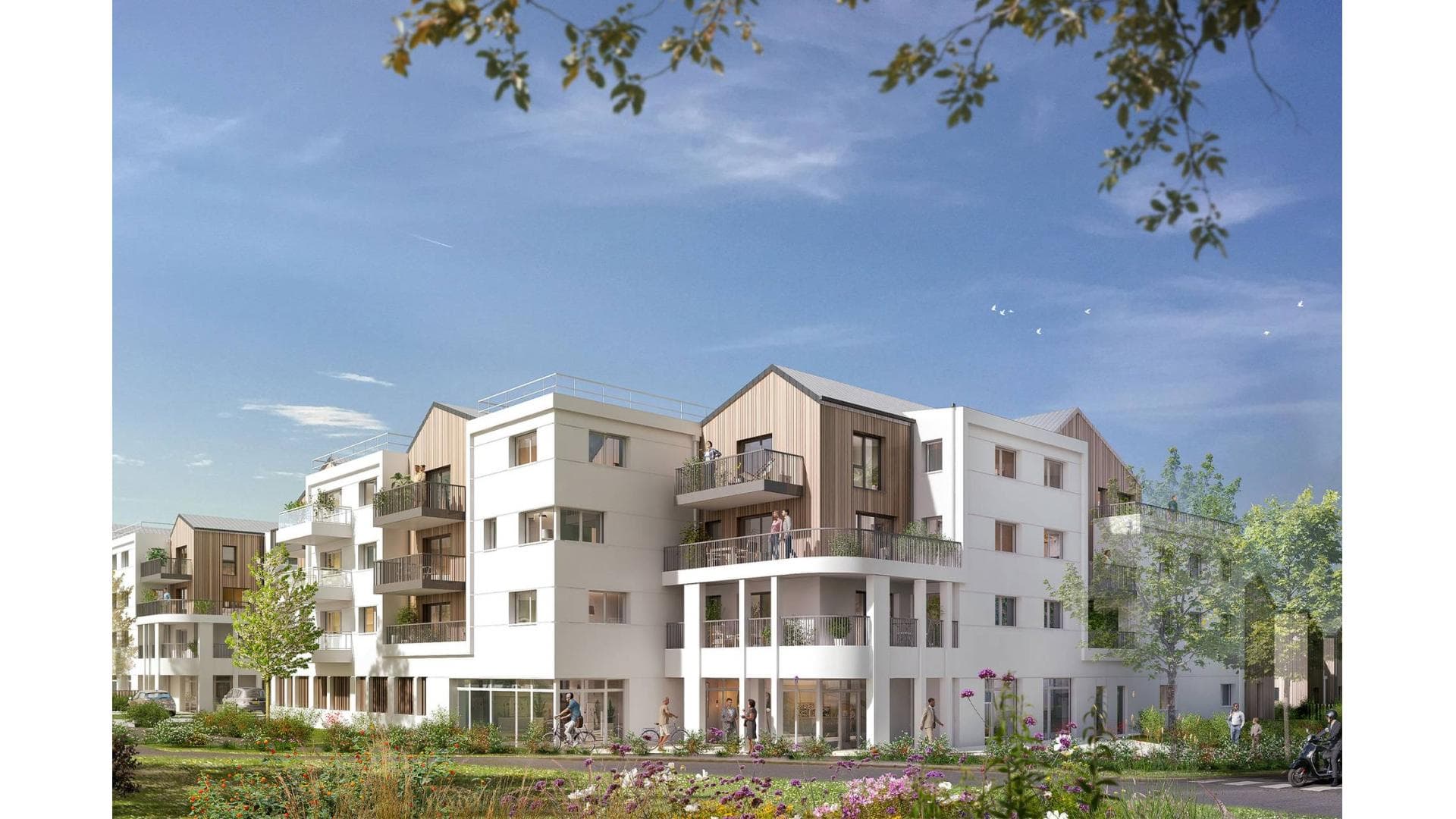 Mondeville — Située à seulement 10 minutes du centre-ville de Caen, cette nouvelle résidence propose un cadre de ... — Miniature 8