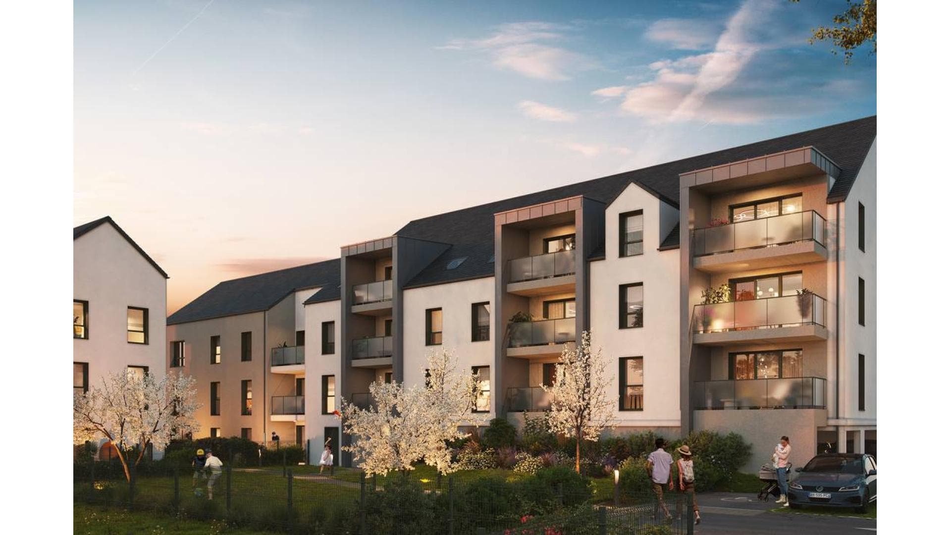 Combourg — Située dans un quartier paisible et verdoyant de Combourg, cette résidence contemporaine propose 40 ... — Photo 1