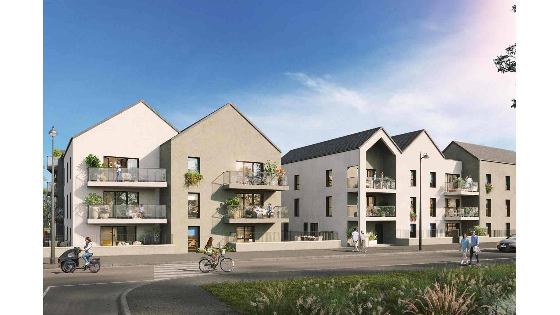 Combourg — Située dans un quartier paisible et verdoyant de Combourg, cette résidence contemporaine propose 40 ... — Miniature 16