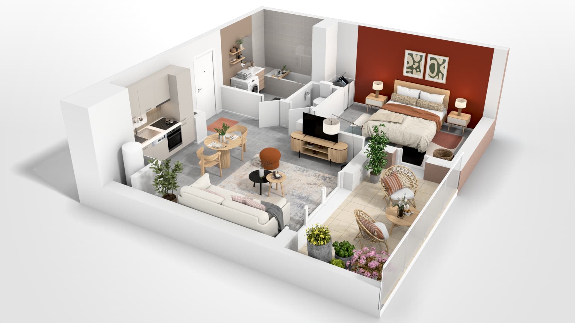 Béziers — Située dans un environnement calme et agréable, cette nouvelle résidence propose des appartements co... — Miniature 4