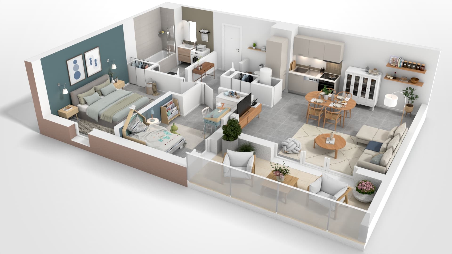 Béziers — Située dans un environnement calme et agréable, cette nouvelle résidence propose des appartements co... — Miniature 7