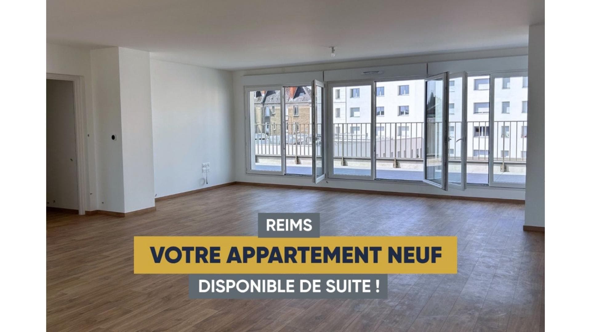 Reims — Située en plein centre-ville, cette résidence propose ses tout derniers appartements disponibles à l... — Photo 1