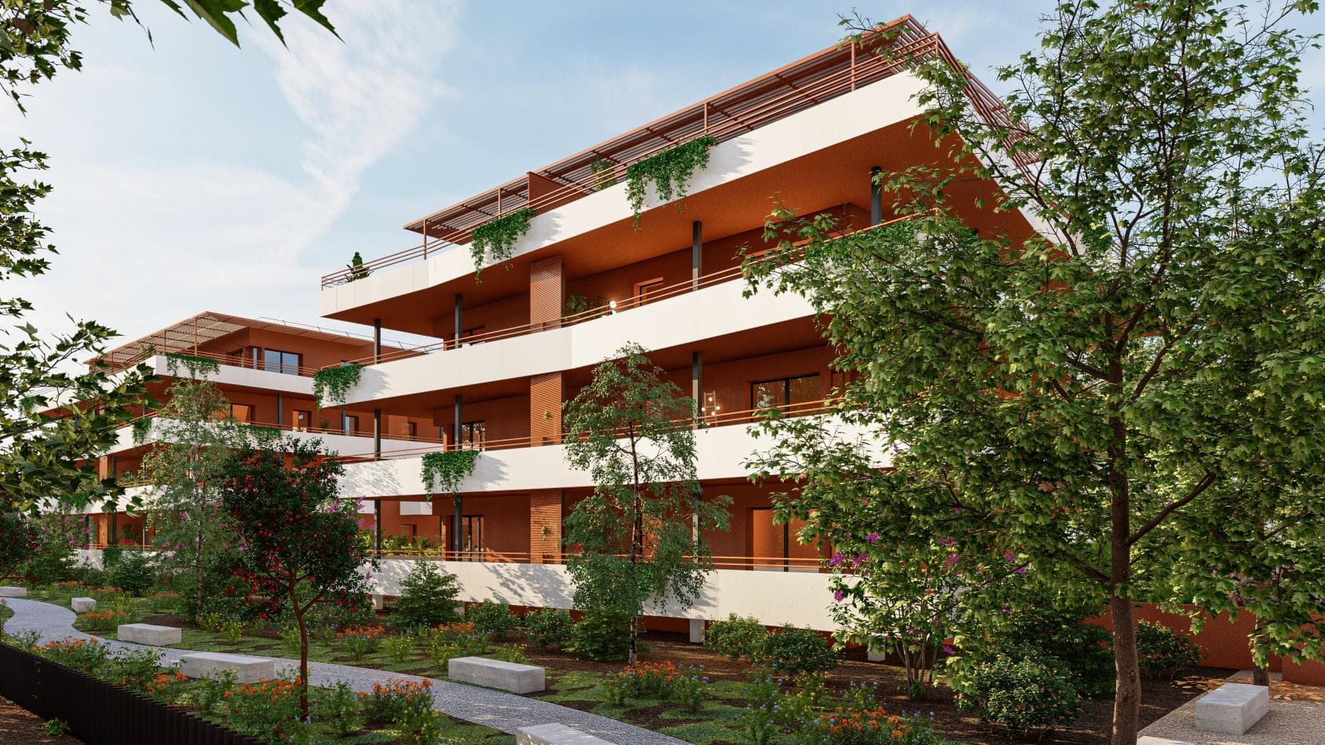 Céret — Ce programme immobilier propose des appartements neufs de surfaces variées, adaptés aux différents b... — Miniature 11