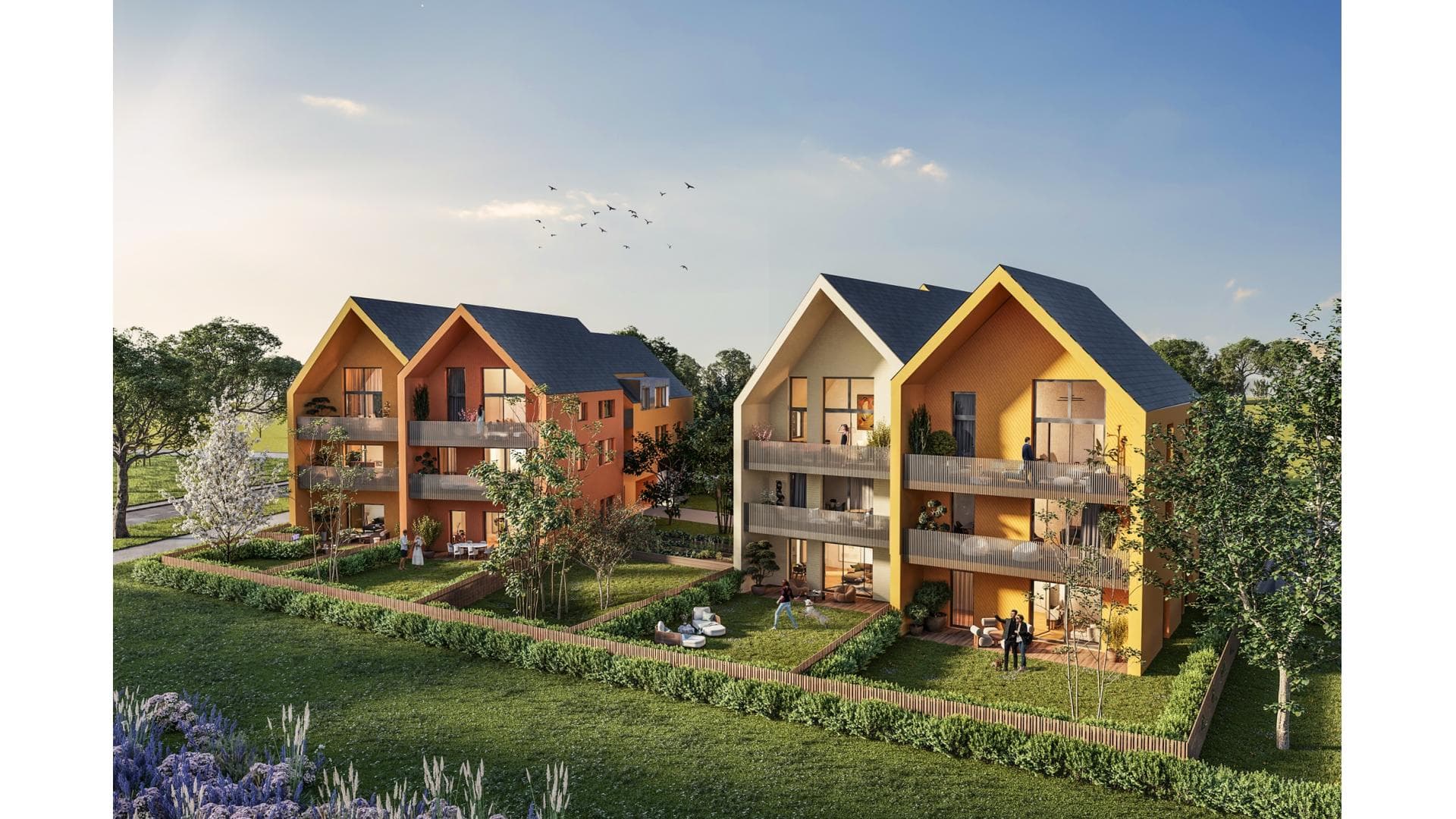 la Wantzenau — Située à La Wantzenau, à seulement quelques kilomètres de Strasbourg, cette nouvelle résidence s’int... — Miniature 4