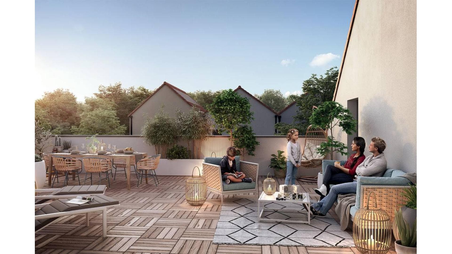 Coupvray — À proximité immédiate du centre de Coupvray, cette résidence contemporaine propose un cadre de vie a... — Photo 1