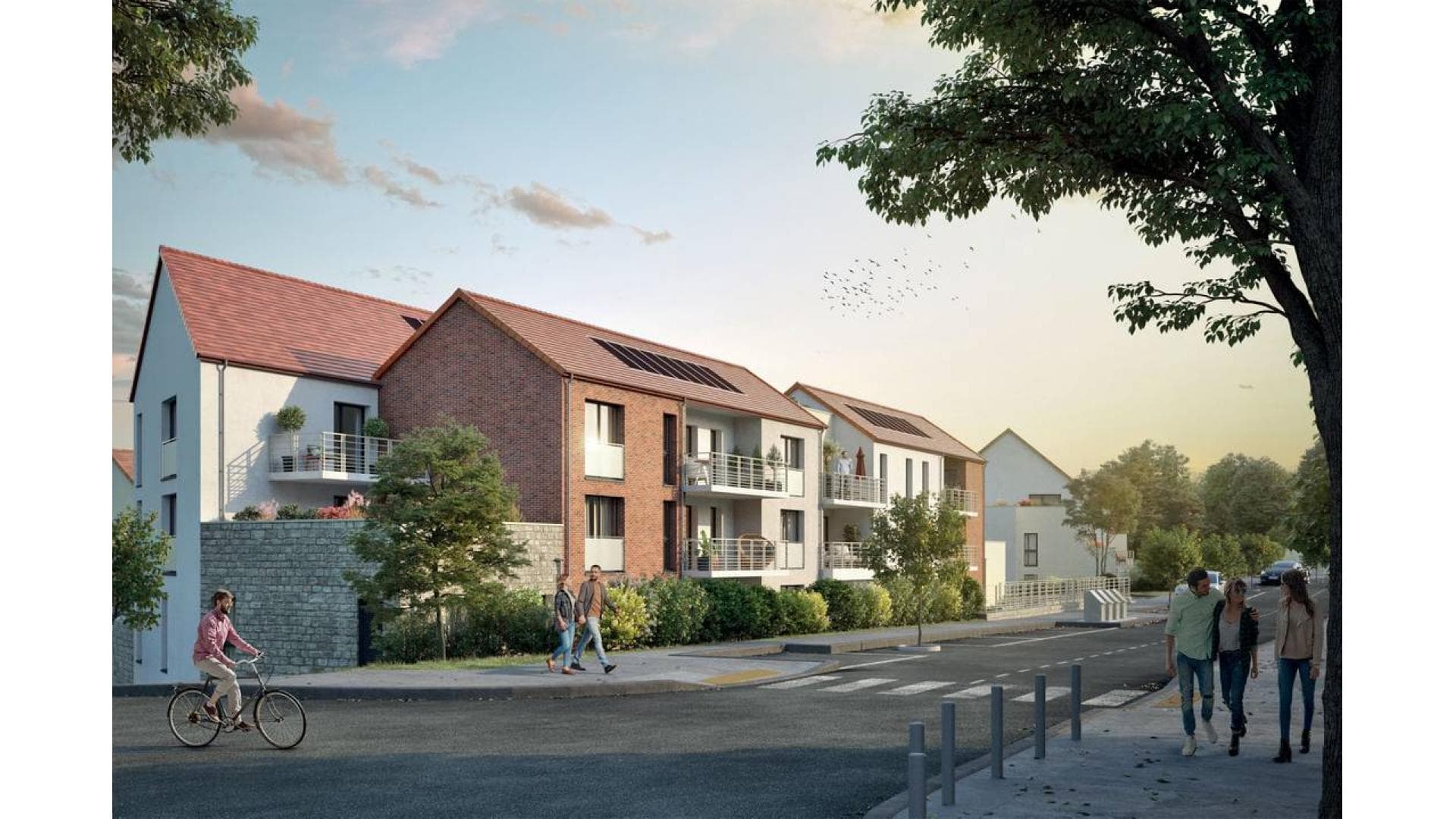 Coupvray — À proximité immédiate du centre de Coupvray, cette résidence contemporaine propose un cadre de vie a... — Miniature 14