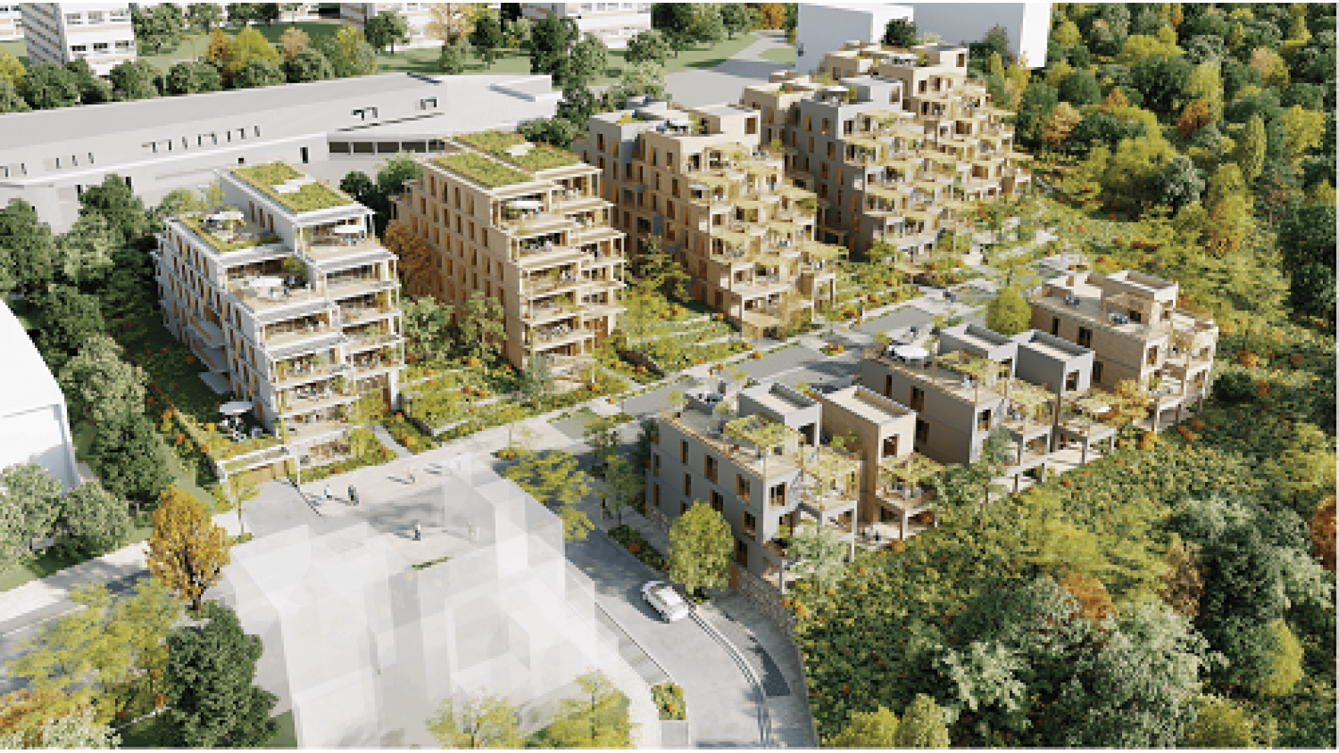 Rillieux-la-Pape — Située dans un environnement résidentiel recherché, cette nouvelle réalisation propose des apparteme... — Photo 1