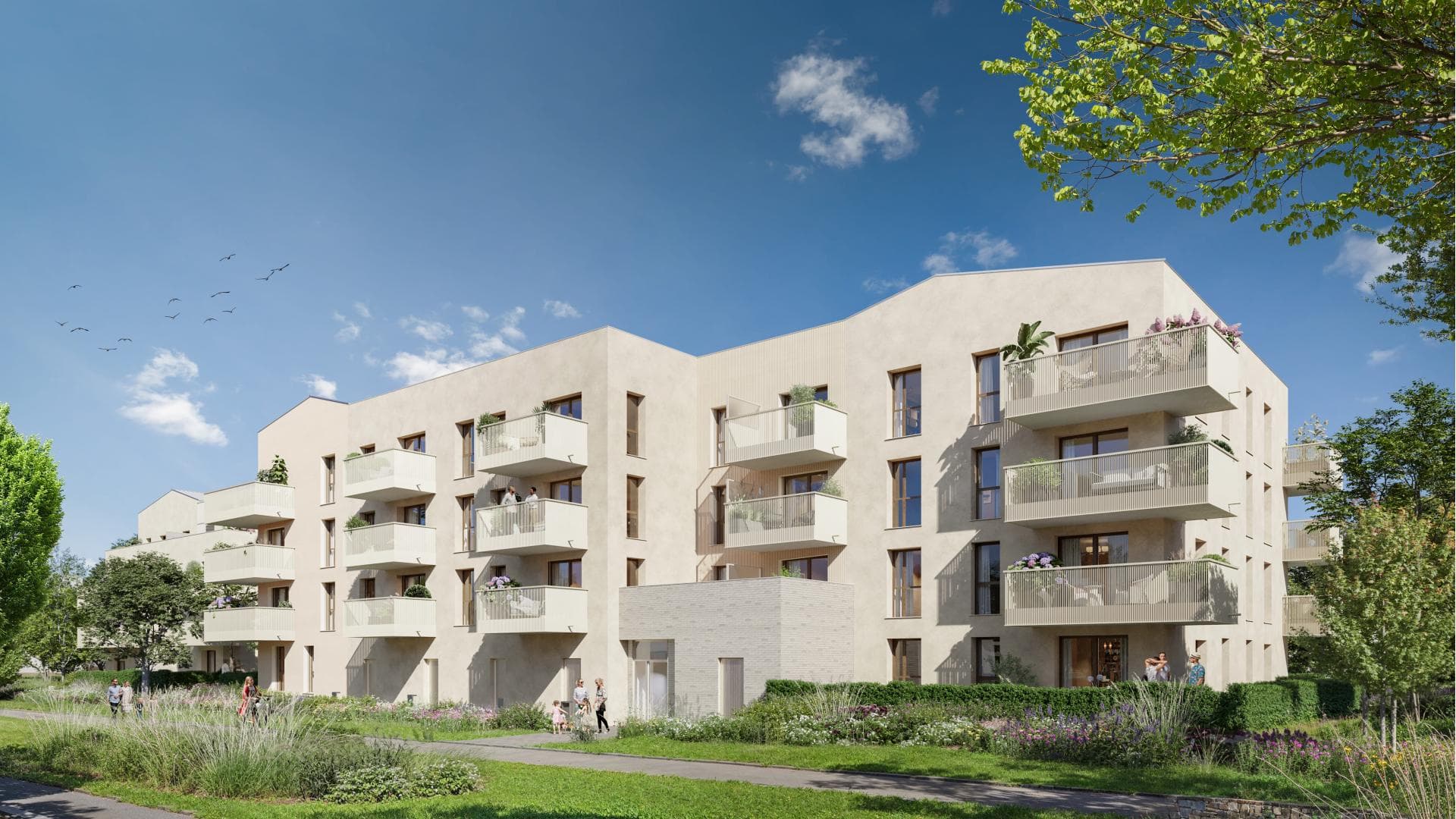 Lieusaint — Découvrez une résidence contemporaine proposant des appartements du deux au cinq pièces, conçus pour... — Miniature 5