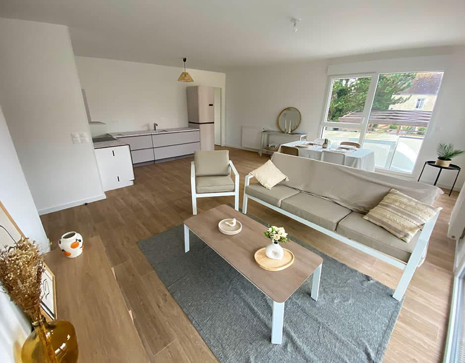 Ifs — Idéalement située au cœur d’un quartier paisible, cette résidence à taille humaine propose douze app... — Miniature 4