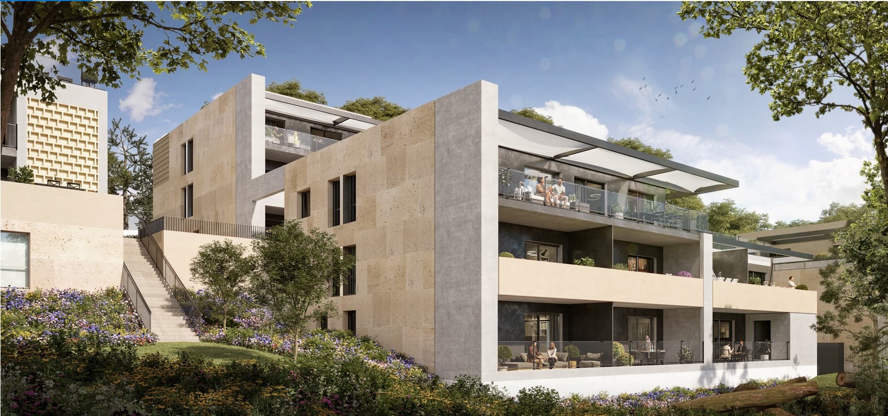 St Didier Au Mont D'or — Située au cœur des Monts d'Or, cette résidence s’inscrit dans un environnement naturel préservé et a... — Miniature 2