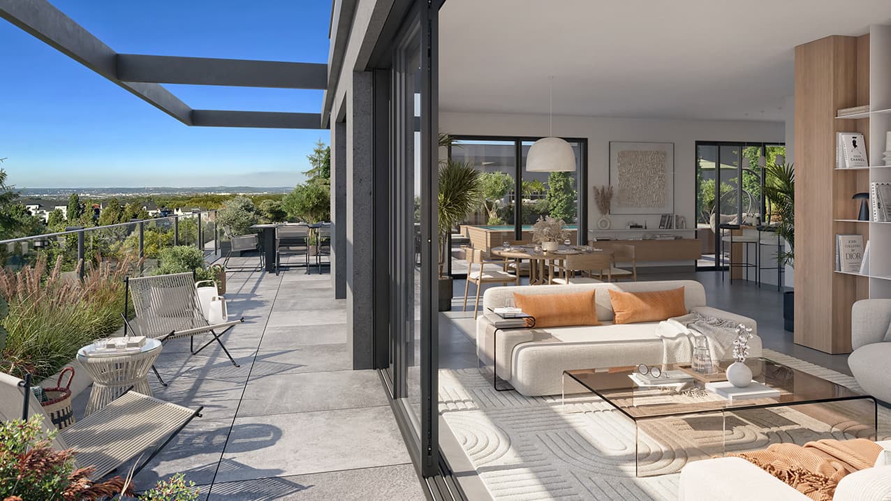 St Didier Au Mont D'or — Située au cœur des Monts d'Or, cette résidence s’inscrit dans un environnement naturel préservé et a... — Miniature 5