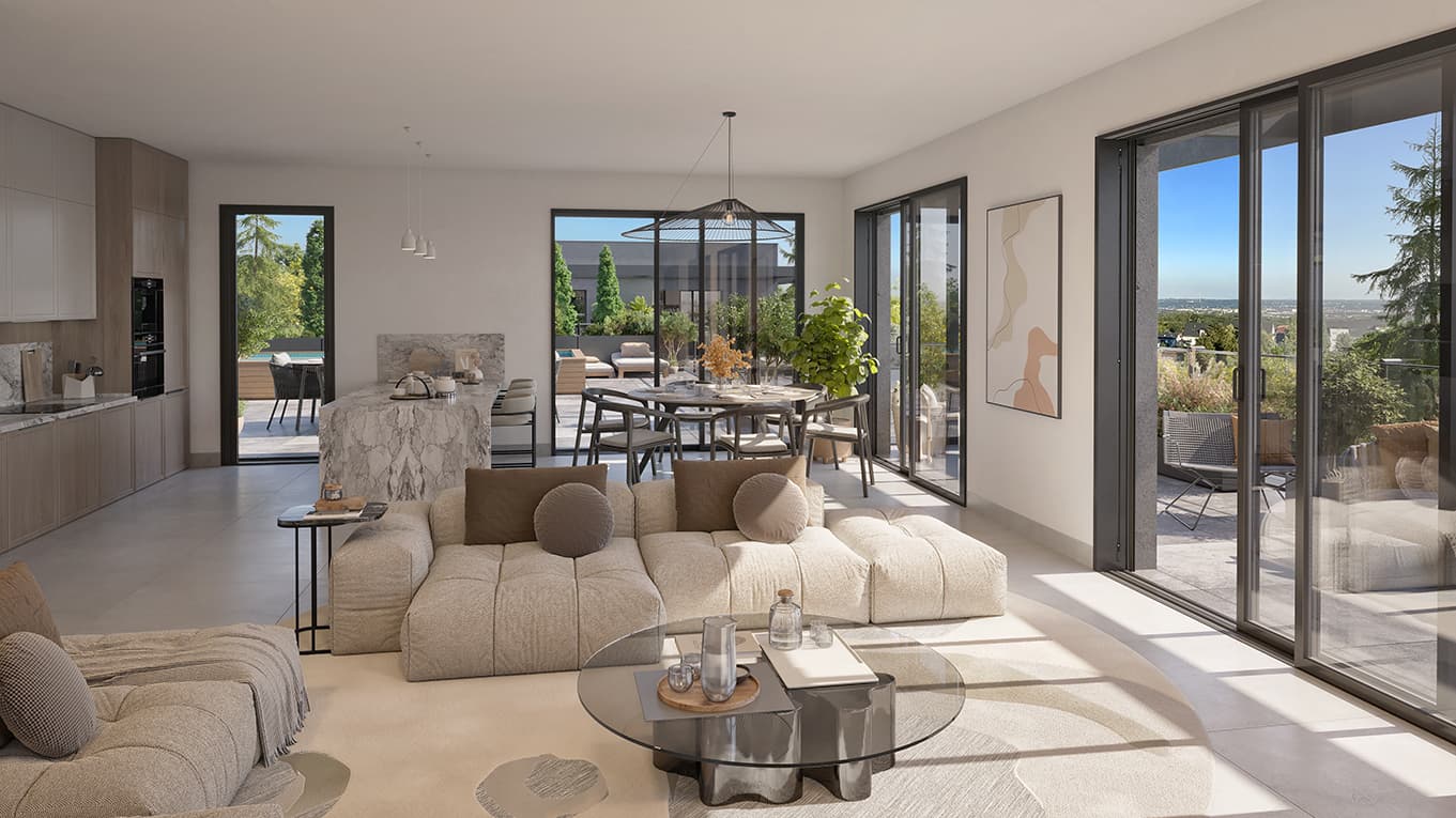 St Didier Au Mont D'or — Située au cœur des Monts d'Or, cette résidence s’inscrit dans un environnement naturel préservé et a... — Miniature 6