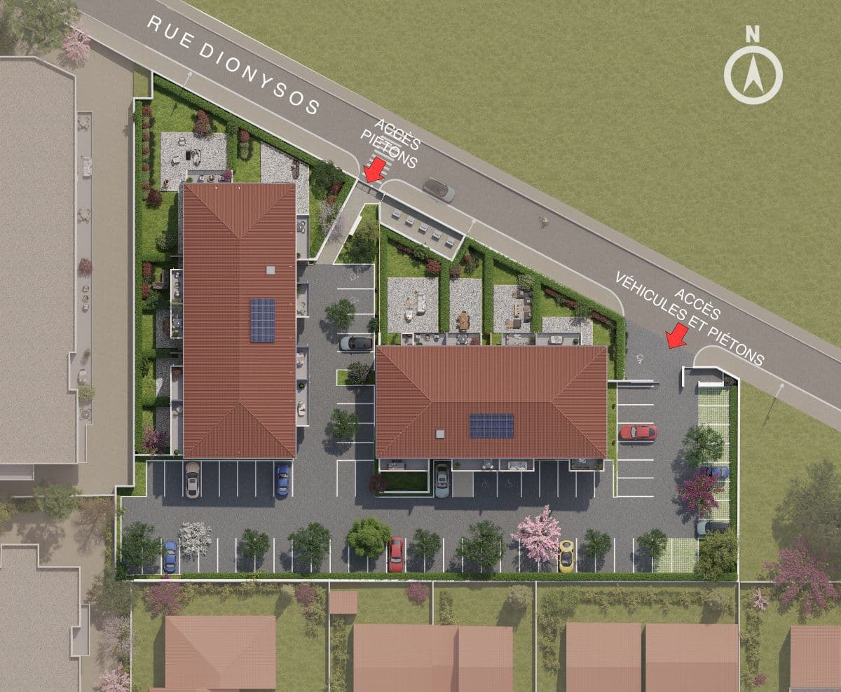 Beziers — Située dans un environnement calme et agréable, cette nouvelle résidence propose des appartements ne... — Miniature 2