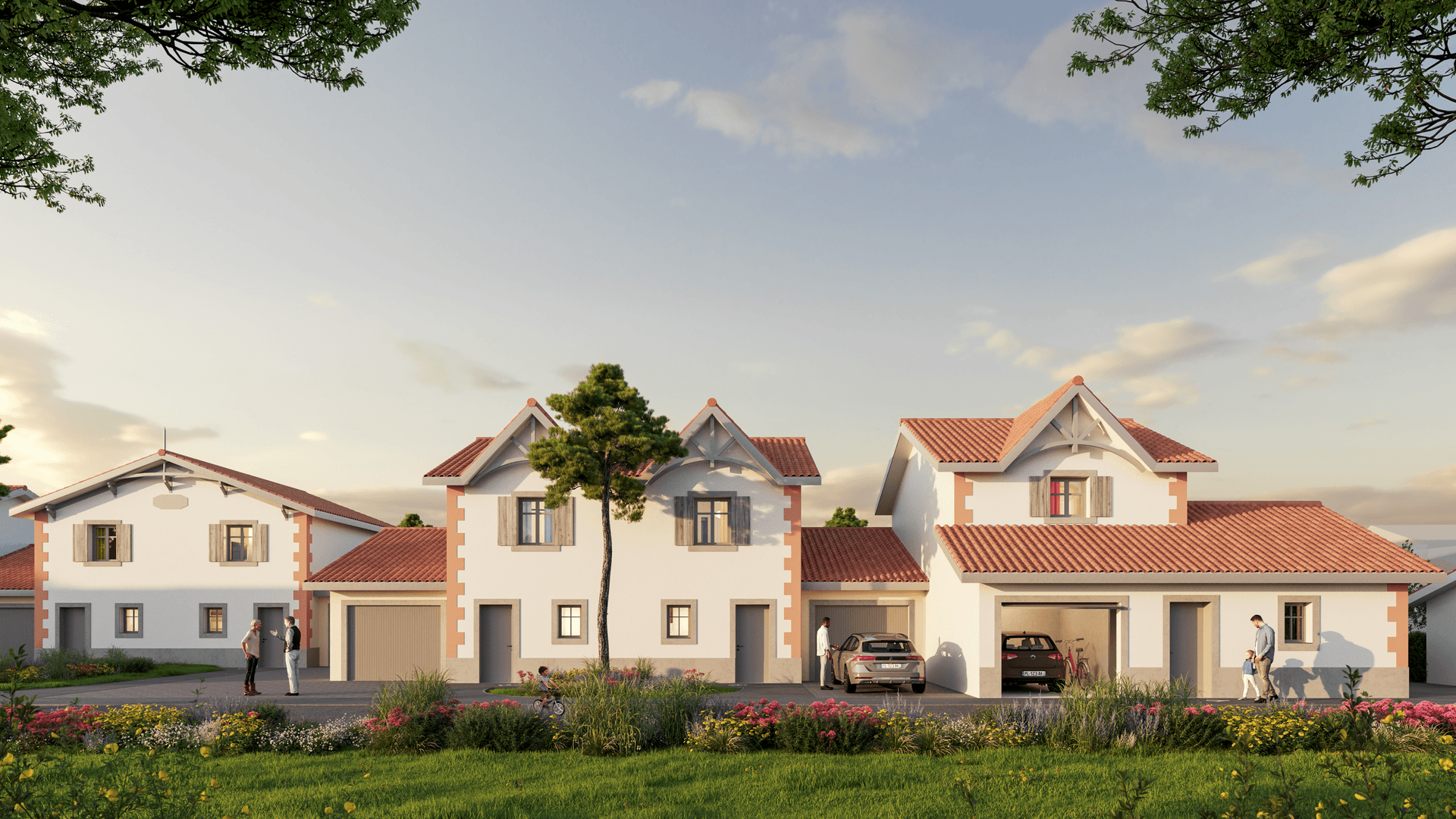 Lanton — Situé au cœur du bassin d’Arcachon, à Lanton, ce nouveau projet résidentiel s’intègre harmonieusemen... — Miniature 4