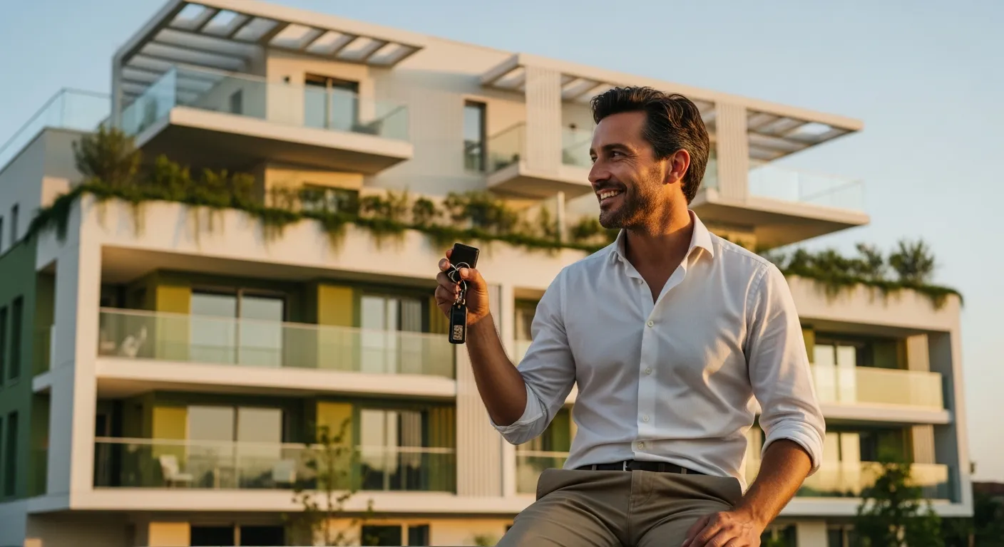 Cas type : premier investissement locatif Jeanbrun à 38 ans — T2 neuf Villeurbanne